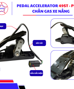 CHÂN GA XE NÂNG 49ST-PEDL20 – BÀN ĐẠP GA ĐIỆN TỬ